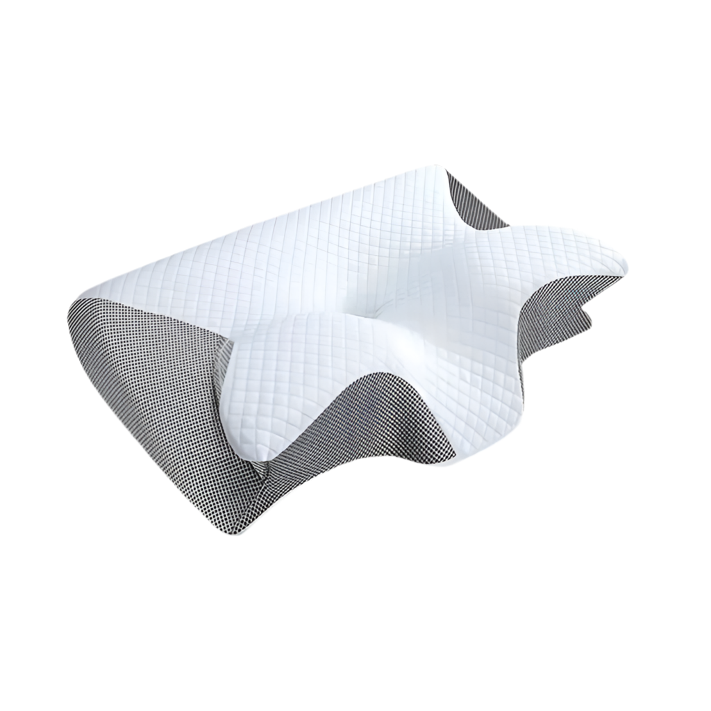 New Memory Foam Cervical Pillow, 2 in 1 Ergonomic Contour Orthopedic Pillow for Neck Pain, Contoured Support Pillows,Neck Pillow