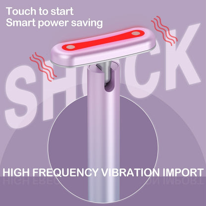 High frequency anti age ems vibrating serum applicator